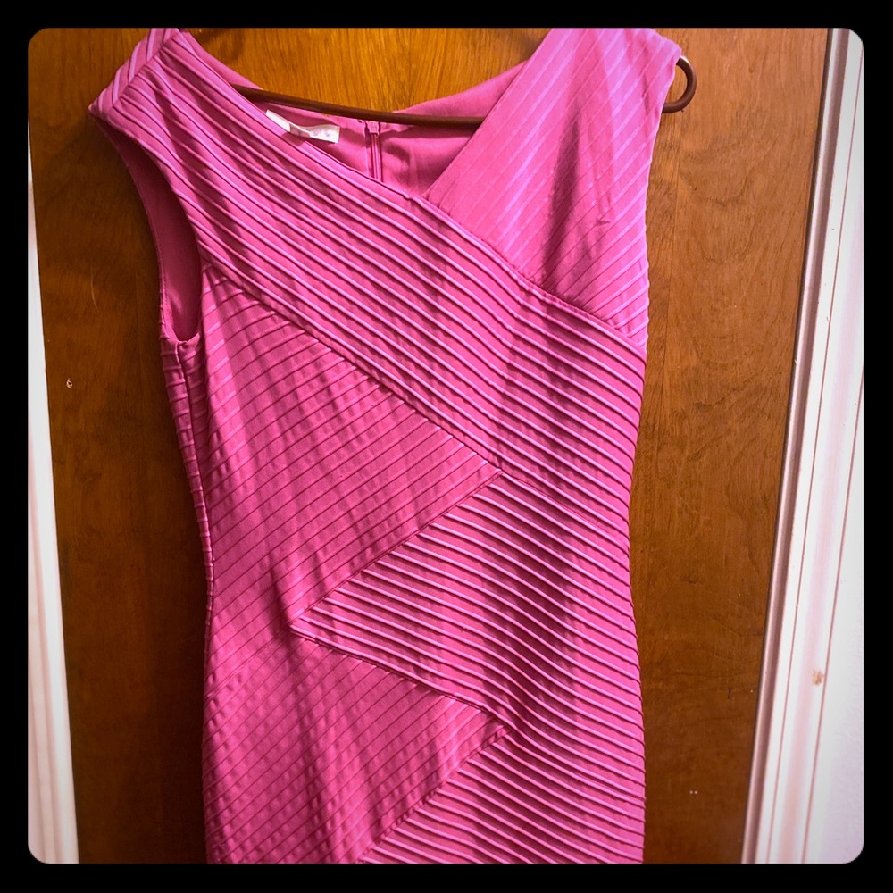 Ladies Pink Body Fitting Dress